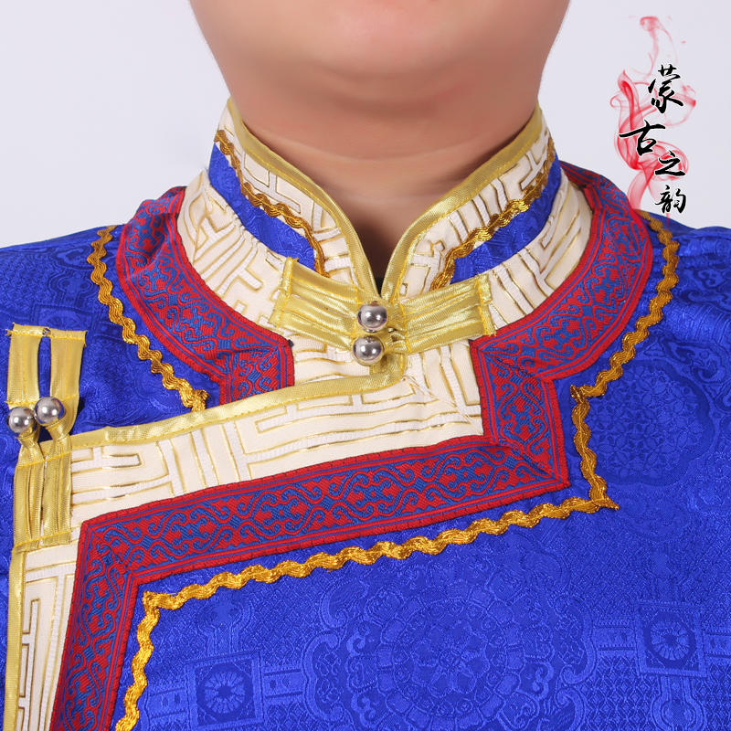 New Chinese national Costume Male gown grassland Traditional living outfit Mongolian Costumes For Men Robe Clothes vintage ethnic clothing