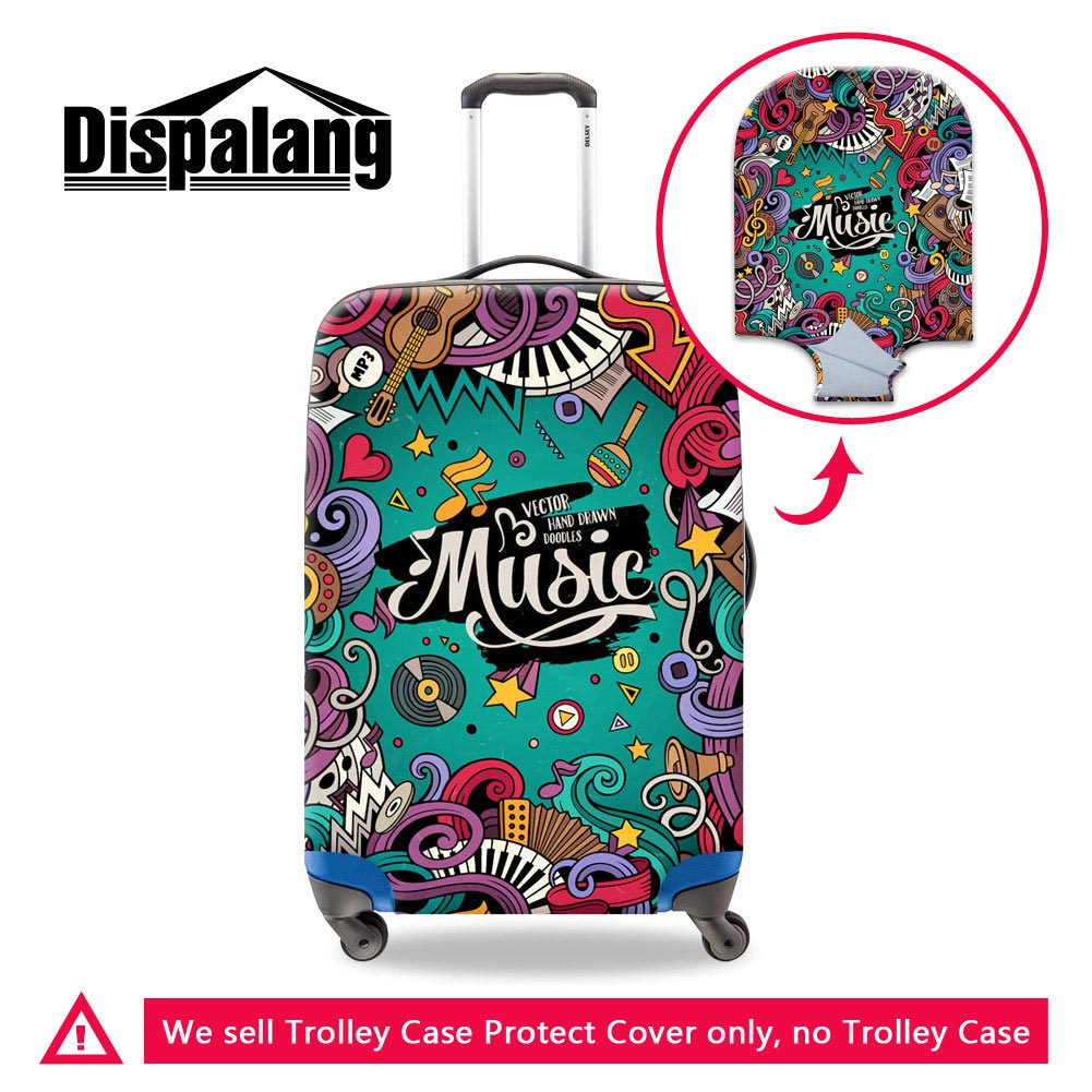 Musical Note Pattern Women Traveling Baggage Bags Cover Spandex High Quality Luggage Protector Covers For 18-30 Inch Suitcase Washable Cover
Musical Note Pattern Women Traveling Baggage Bags Cover Spandex High Quality Luggage Protector Covers For 18-30 Inch Suitcase Washable Cover