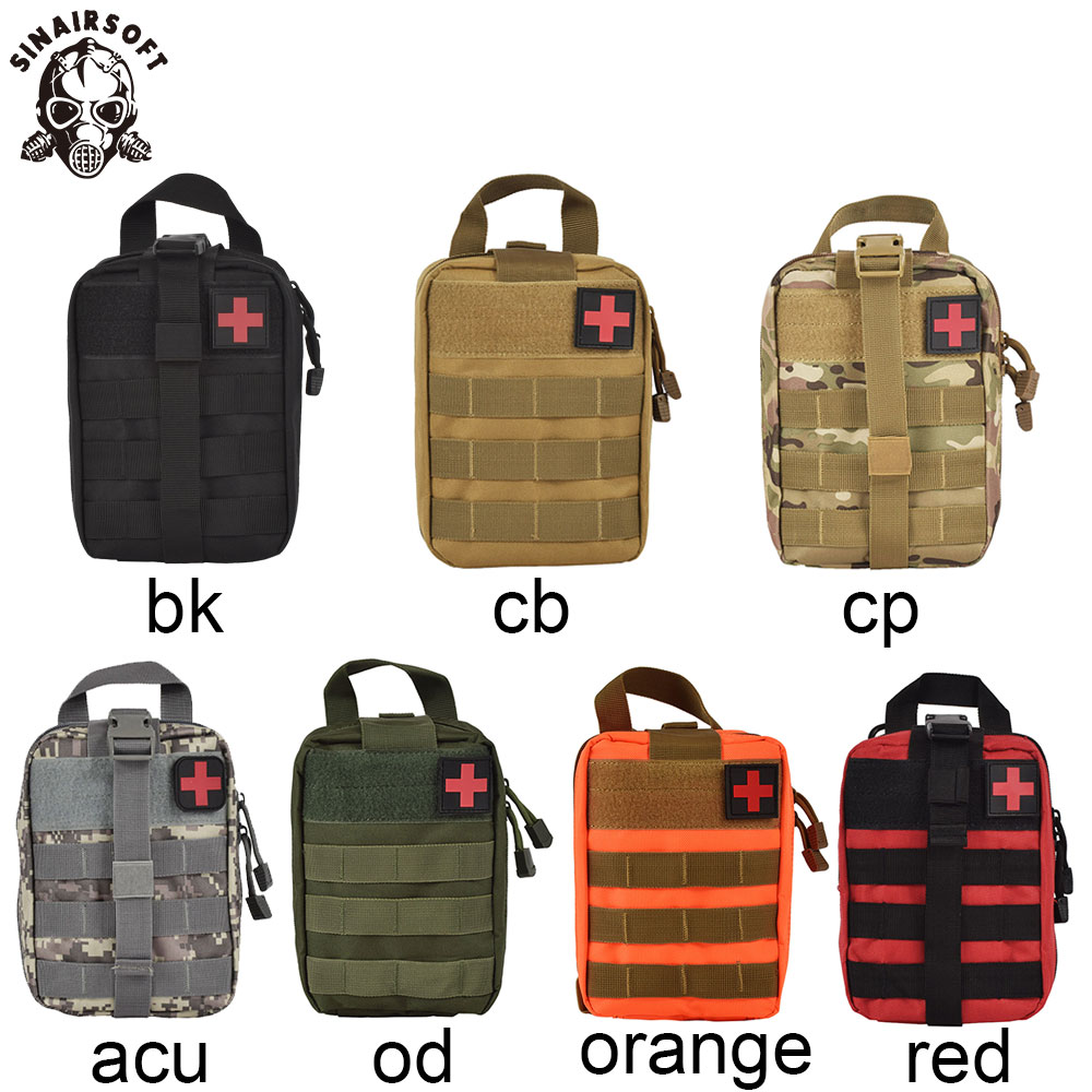 SINAIRSOFT Outdoor Tactical Medical First Aid Kit IFAK Utility Pouch Emergency Bag For Vest & Belt Treatment Waist Pack EMT Multifunctional
SINAIRSOFT Outdoor Tactical Medical First Aid Kit IFAK Utility Pouch Emergency Bag For Vest & Belt Treatment Waist Pack EMT Multifunctional