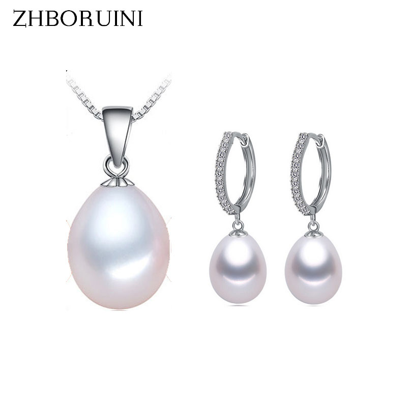 ZHBORUINI Pearl Jewelry Set Natural Freshwater Pearl Necklace Drop Zircon Earrings 925 Sterling Silver Jewelry For Women Gift, As pic
ZHBORUINI Pearl Jewelry Set Natural Freshwater Pearl Necklace Drop Zircon Earrings 925 Sterling Silver Jewelry For Women Gift, As pic