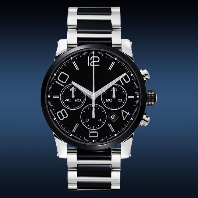 Hot sale Man watch Stainless steel luxury Casual wristwatch mechanical quartz stopwatch sports New chronograph watches MB03