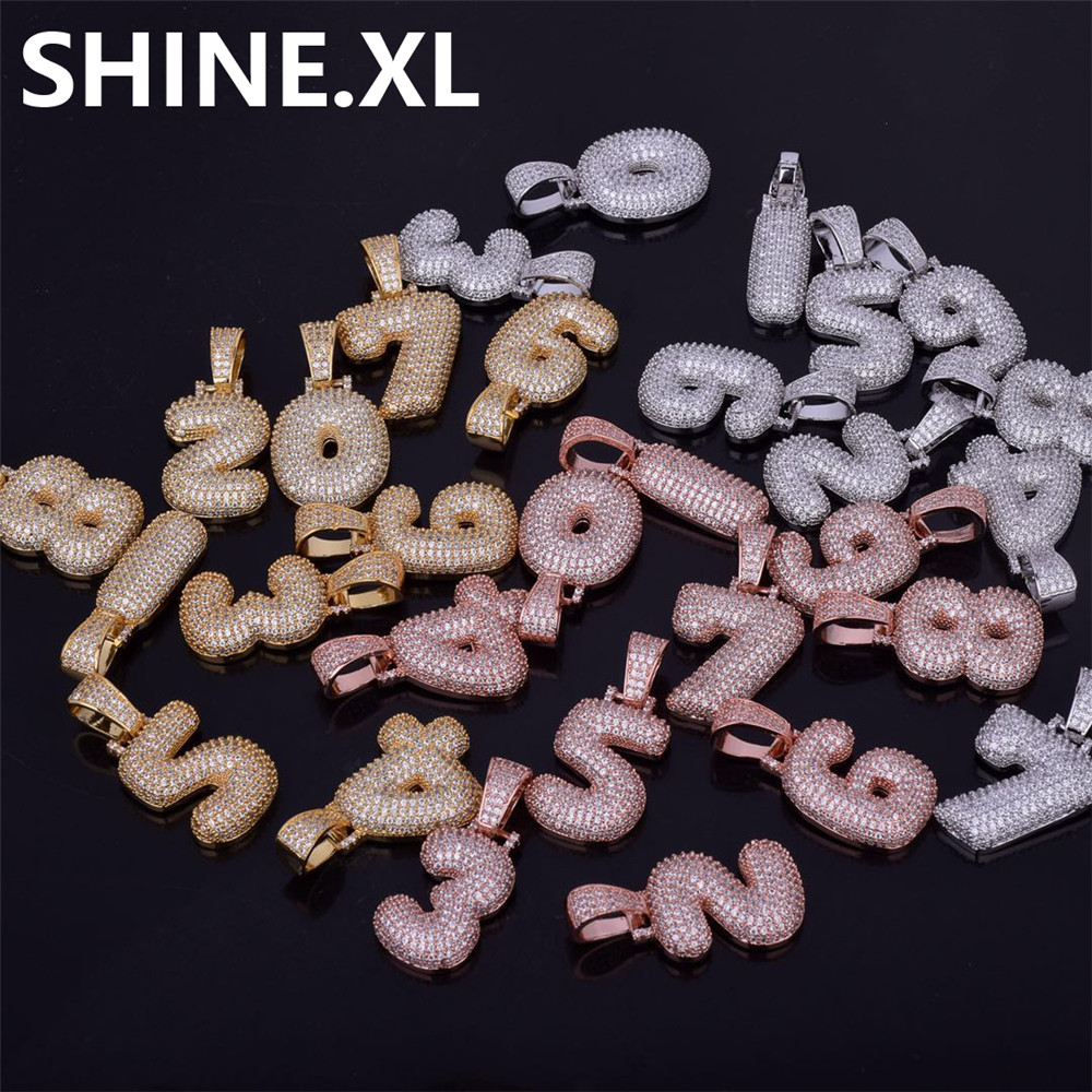0-9 Custom Number Name Iced Out Bubble Number Necklaces & Pendant Charm For Men Women Gold Silver Color Cubic Zircon Hip Hop Jewelry
0-9 Custom Number Name Iced Out Bubble Number Necklaces & Pendant Charm For Men Women Gold Silver Color Cubic Zircon Hip Hop Jewelry