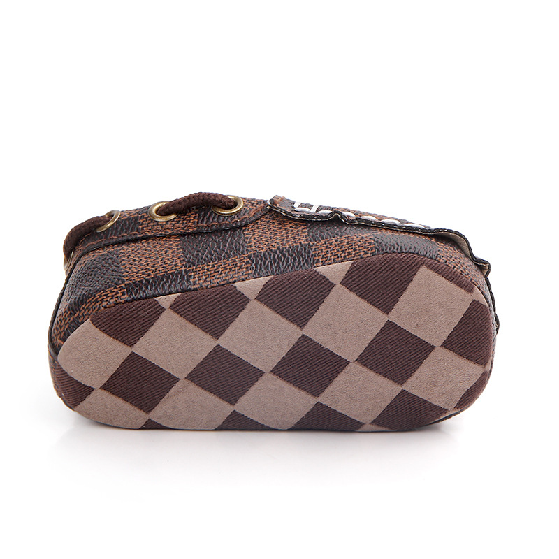 Baby Shoes Boy Classical Toddler First Walker Soft Sole Crib Shoes Newborn Sapatos Checkered Shoes Moccasins