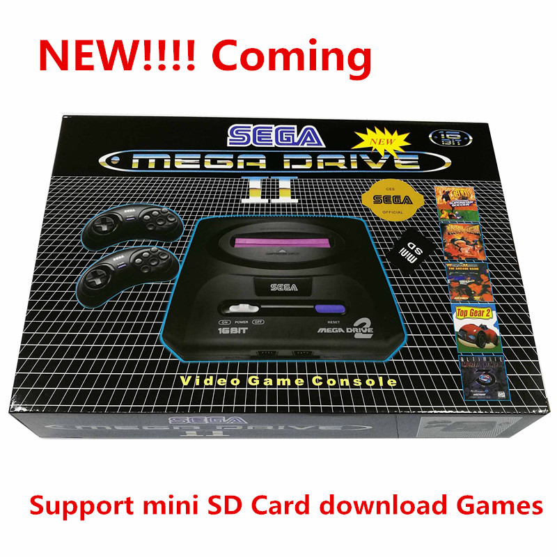 For SEGA PAL version Game console bulit in 9 games Support Mini SD Card 8GB download Games cartridge MD2 TV Video Console 16bit
For SEGA PAL version Game console bulit in 9 games Support Mini SD Card 8GB download Games cartridge MD2 TV Video Console 16bit