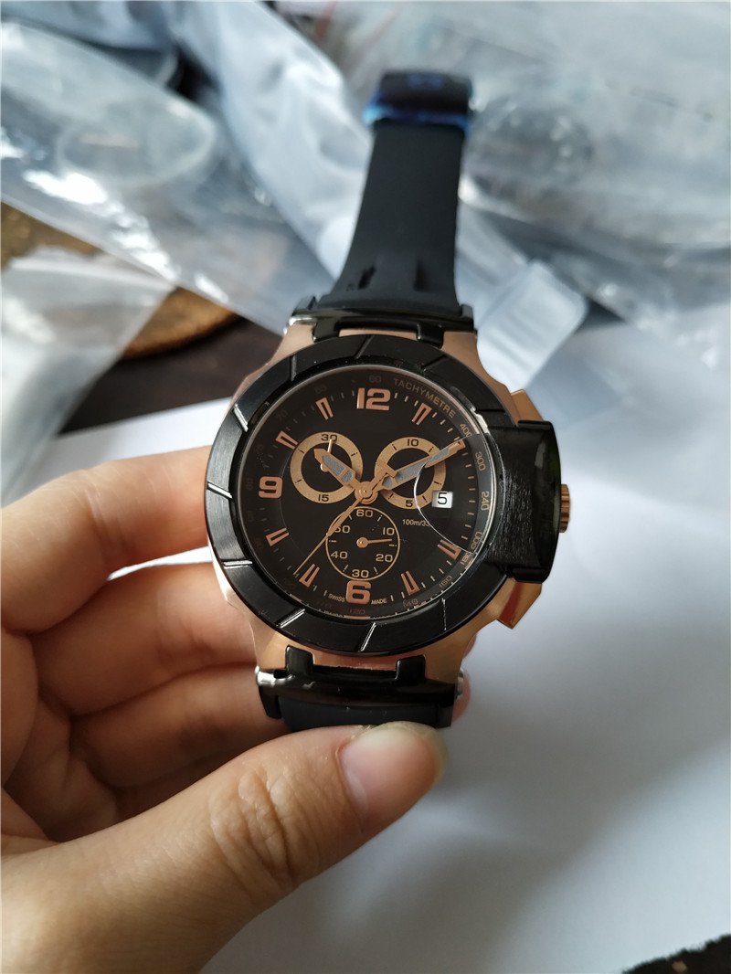 Hot sale Man watch Stainless steel luxury watch sport style wristwatch quartz stopwatch New watches Chronograph wristwatch ts13, Rose gold
Hot sale Man watch Stainless steel luxury watch sport style wristwatch quartz stopwatch New watches Chronograph wristwatch ts13, Rose gold