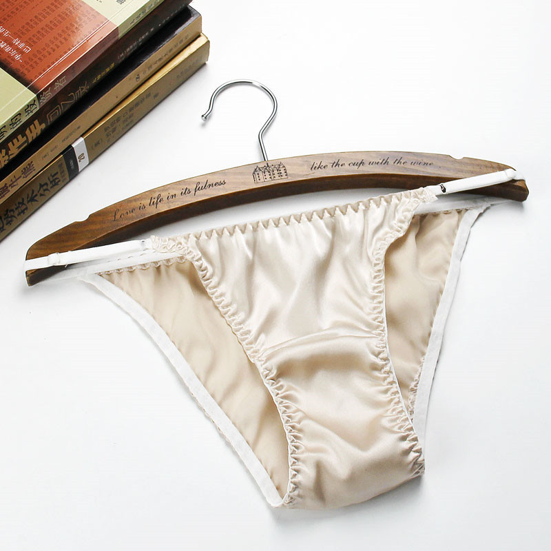 100% pure real silk panties women high quality sexy ladies thong G-string adjustable waist calcinha briefs underwear, Color send by random
100% pure real silk panties women high quality sexy ladies thong G-string adjustable waist calcinha briefs underwear, Color send by random