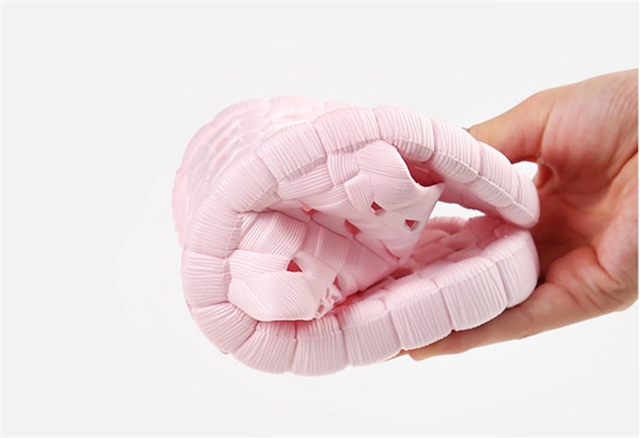 Plastic home bathroom slippers female summer new hollow skid home sandal hotel shower leaking sandals