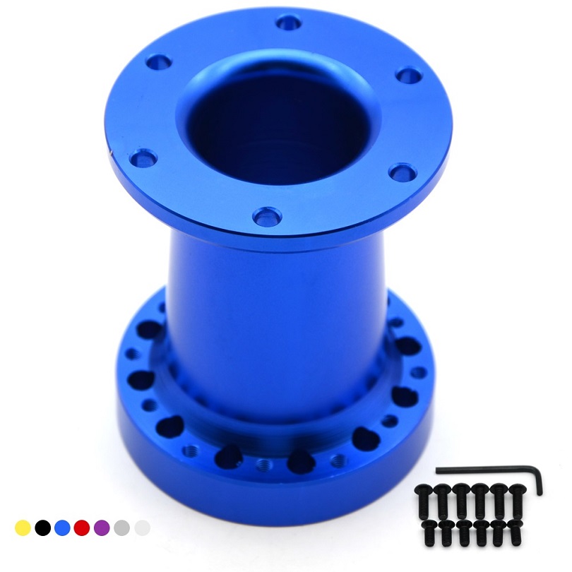 Universal Steering Wheel Hub Spacer 101MM Steering Wheel Hub Boss Kit Adapter Spacer