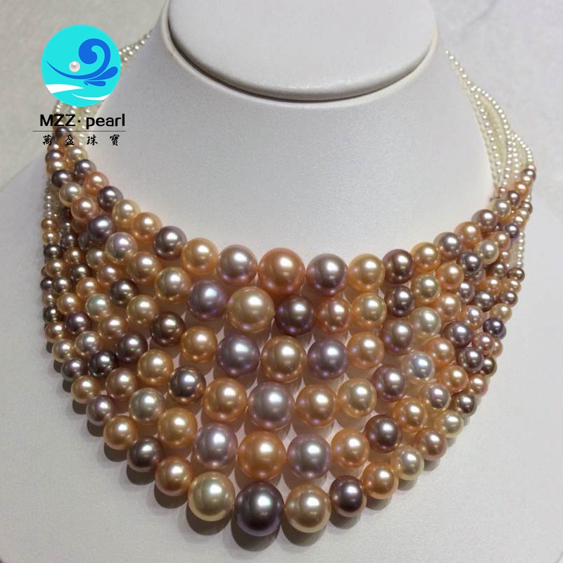 vintage graduated pearl necklace round 2-9mm loose strands 16 inch white,pink,purple,multi color
vintage graduated pearl necklace round 2-9mm loose strands 16 inch white,pink,purple,multi color