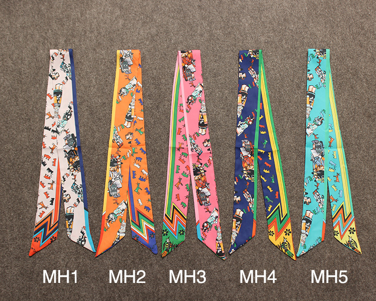 5 Design Hand Bag Scarves Women Small Silk Scarf kerchief Riband Belt Neckerchief Cartoon Animal Printing Handle Bag Ribbon Scarves & Wraps
5 Design Hand Bag Scarves Women Small Silk Scarf kerchief Riband Belt Neckerchief Cartoon Animal Printing Handle Bag Ribbon Scarves & Wraps