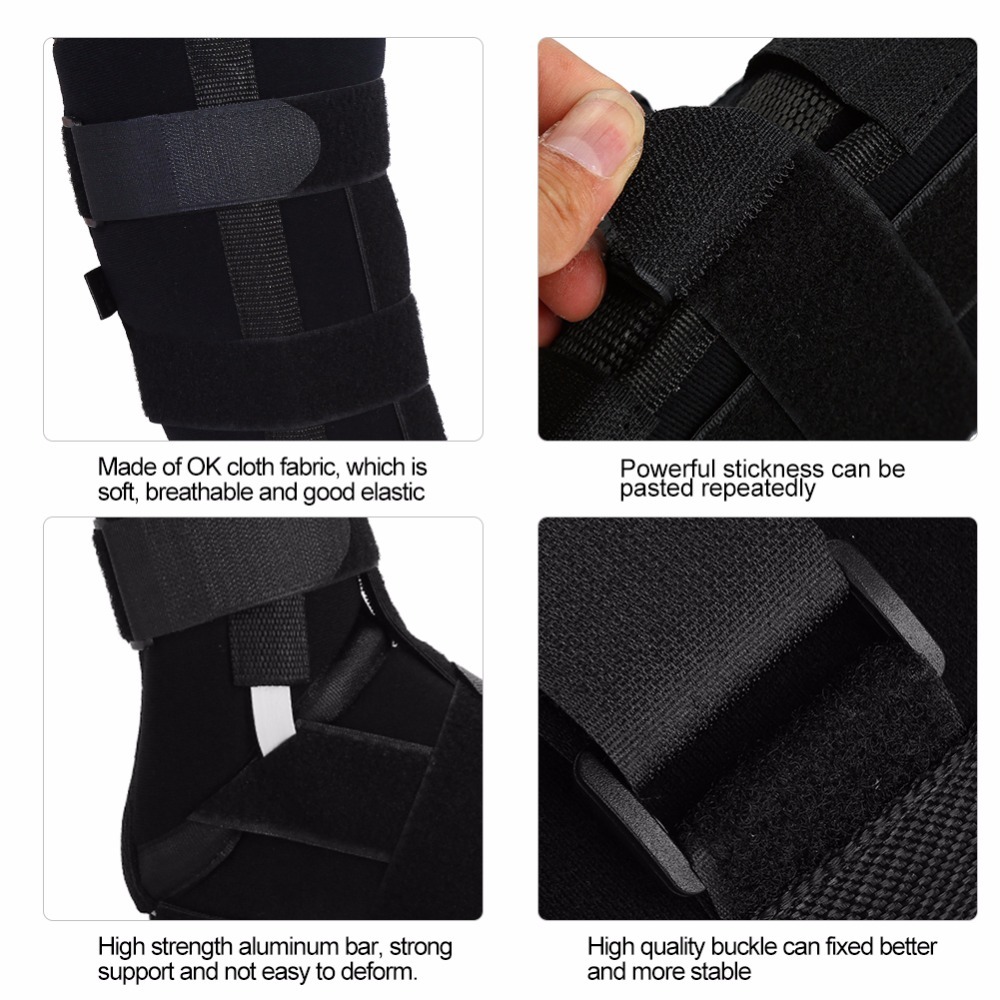 Leg Brace Medical Foot Drop Splint Joint Support Calf Support Strap Ankle Fracture Dislocation Ligament Fixator Bandage Orthotic