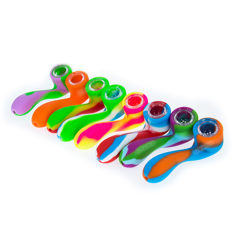 Silicone Smoking Pipe Dab Rig Smoking Pipes FDA Silicone Hand Pipes with bowl Silicone Bongs Tobacco Pipe Dry Herb Vaporizer
Silicone Smoking Pipe Dab Rig Smoking Pipes FDA Silicone Hand Pipes with bowl Silicone Bongs Tobacco Pipe Dry Herb Vaporizer