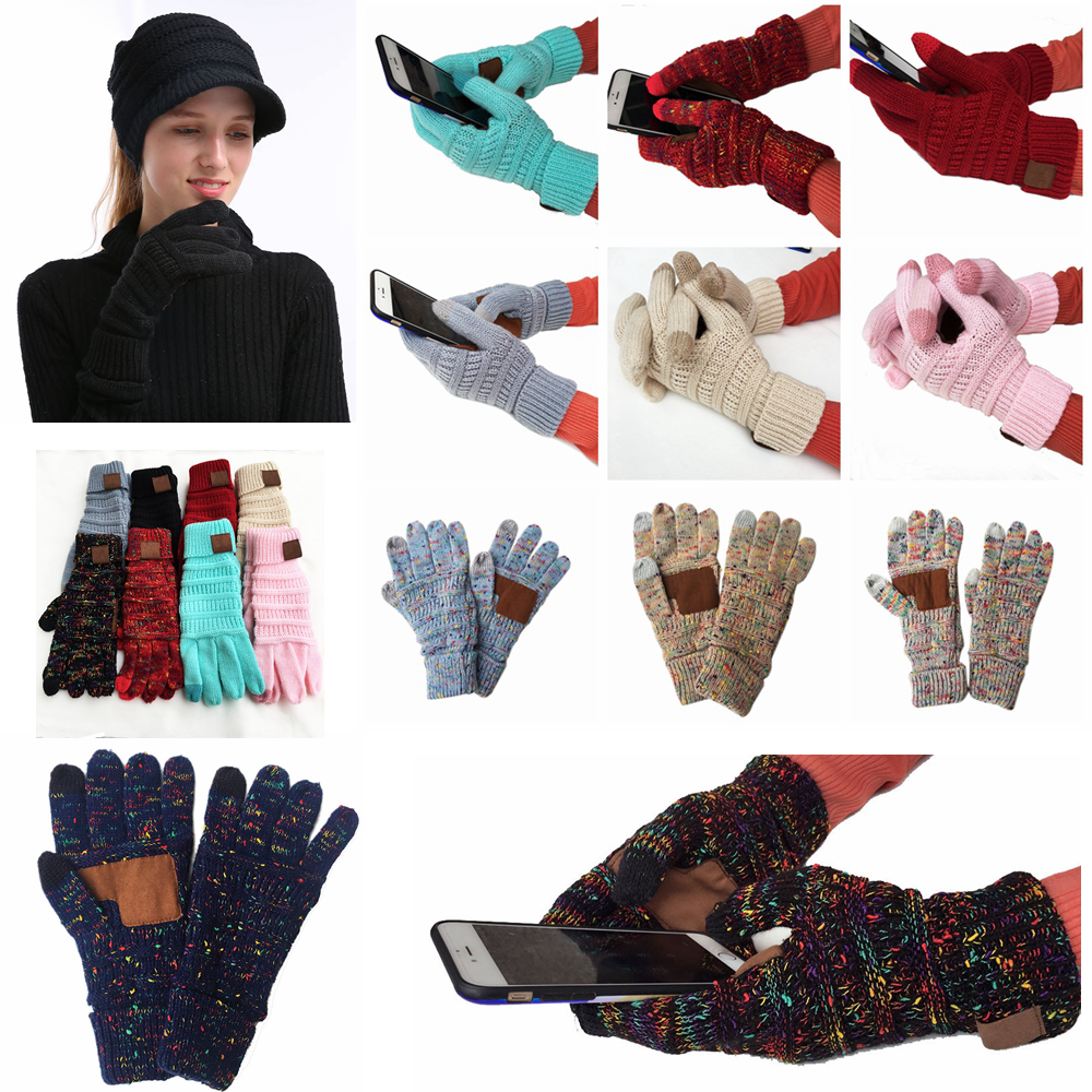 Knitting Touch Screen Glove Capacitive Gloves Women Winter Warm Wool Gloves Antiskid Knitted Telefingers Glove Christmas Gifts AAA1335-1
Knitting Touch Screen Glove Capacitive Gloves Women Winter Warm Wool Gloves Antiskid Knitted Telefingers Glove Christmas Gifts AAA1335-1