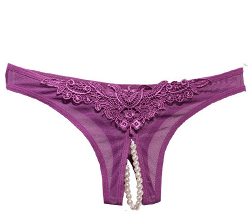 6 Colors Sexy Underwear With Pearl Opening Panties Flower Bikini Thong G-string T-back Panties Briefs Ladies Women Lingerie, Red;black
6 Colors Sexy Underwear With Pearl Opening Panties Flower Bikini Thong G-string T-back Panties Briefs Ladies Women Lingerie, Red;black