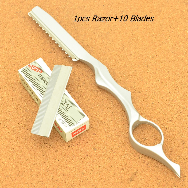 Meisha 10 PCS Professional Hair Trimmer Razors Blades Sharp Stainless Steel Blades Beard Shaver Women Makeup Scraping Eyebrow Knife HC0007
Meisha 10 PCS Professional Hair Trimmer Razors Blades Sharp Stainless Steel Blades Beard Shaver Women Makeup Scraping Eyebrow Knife HC0007
