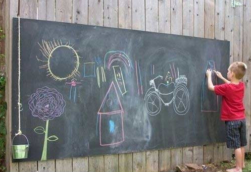 Wallpapers Art Wall Sticker Chalk Board Blackboard Stickers Removable Draw Decor Mural Decals Kids Rooms 40*200cm