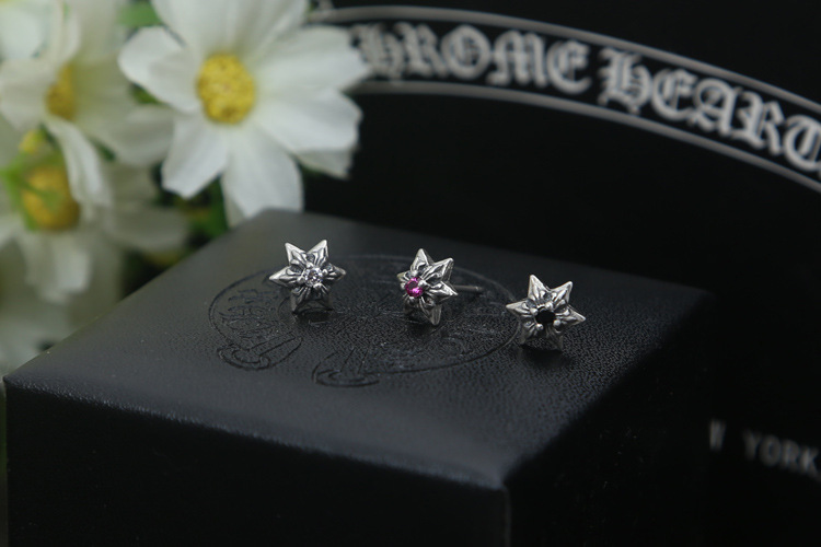 Brand new 925 sterling silver jewelry antique silver American European style hand-made designer stars stud earrings for women and men