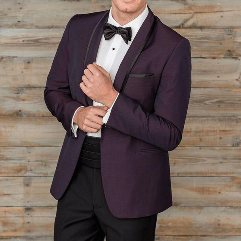 Two Piece Burgundy Wedding Groomsmen Tuxedos 2018 Trim Fit Blazer Evening Party Men Suits Custom Made (Jacket + Pants + Wasitband, Same as image
Two Piece Burgundy Wedding Groomsmen Tuxedos 2018 Trim Fit Blazer Evening Party Men Suits Custom Made (Jacket + Pants + Wasitband, Same as image