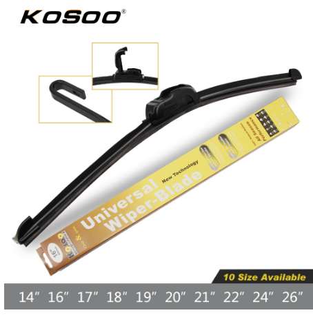 KOSOO Wiper Blade Top Quality Auto Universal Natural Rubber Car Wipers Soft Windshield Blades 14-28inch Styling Car Accessories
KOSOO Wiper Blade Top Quality Auto Universal Natural Rubber Car Wipers Soft Windshield Blades 14-28inch Styling Car Accessories