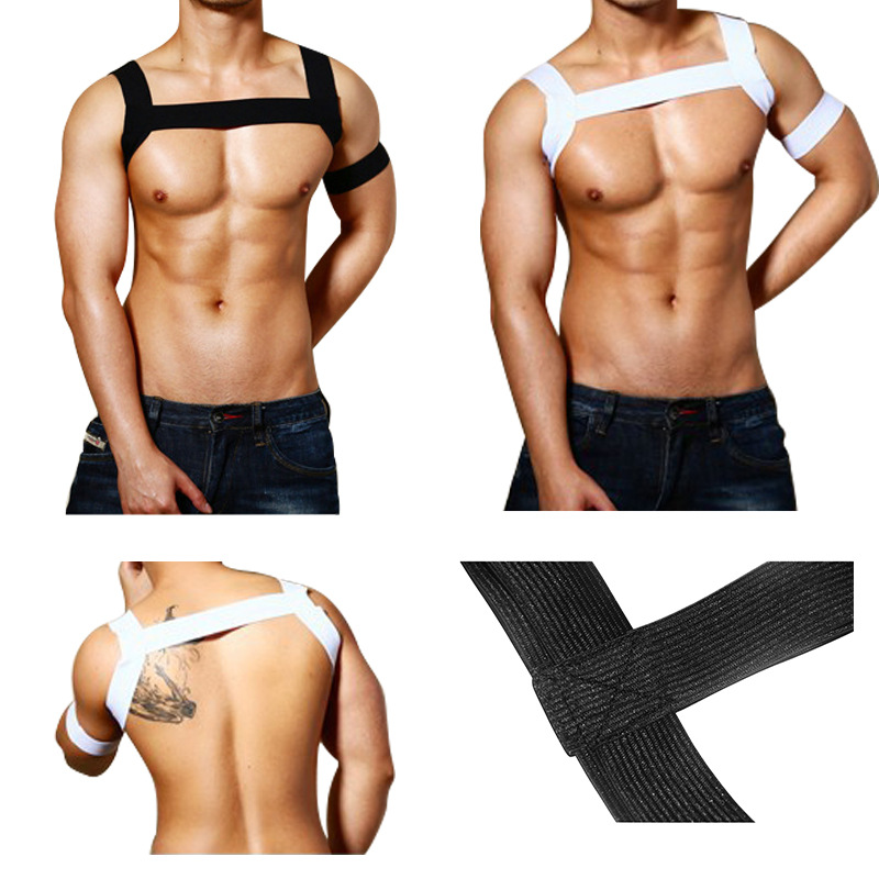 New Men Tank Top Sexy Sleeveless Top Tees Vest Men Fitness Casual Vest Man Bandage Elasticity Tank Top Fetish Lingerie, White;black
New Men Tank Top Sexy Sleeveless Top Tees Vest Men Fitness Casual Vest Man Bandage Elasticity Tank Top Fetish Lingerie, White;black