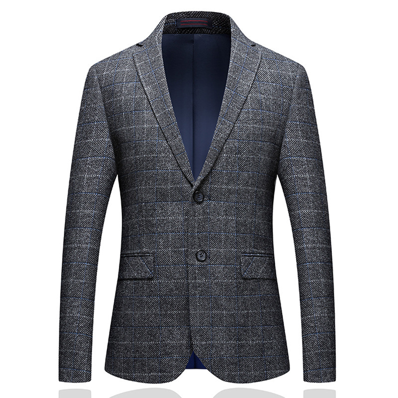 Mens High Quality Business Casual Wool Suits Jacket Plaid For Men Tuxedos For Grooms Notch Men Suits Wedding Best Man Blazer, Black
Mens High Quality Business Casual Wool Suits Jacket Plaid For Men Tuxedos For Grooms Notch Men Suits Wedding Best Man Blazer, Black