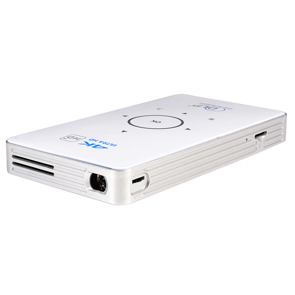 C6 Mini 4K DLP Android 90 Projector 5G WiFi Bluetooth 40 Portable Video Home Cinema Support Mobile Phone Miracast Airplay Amlogi