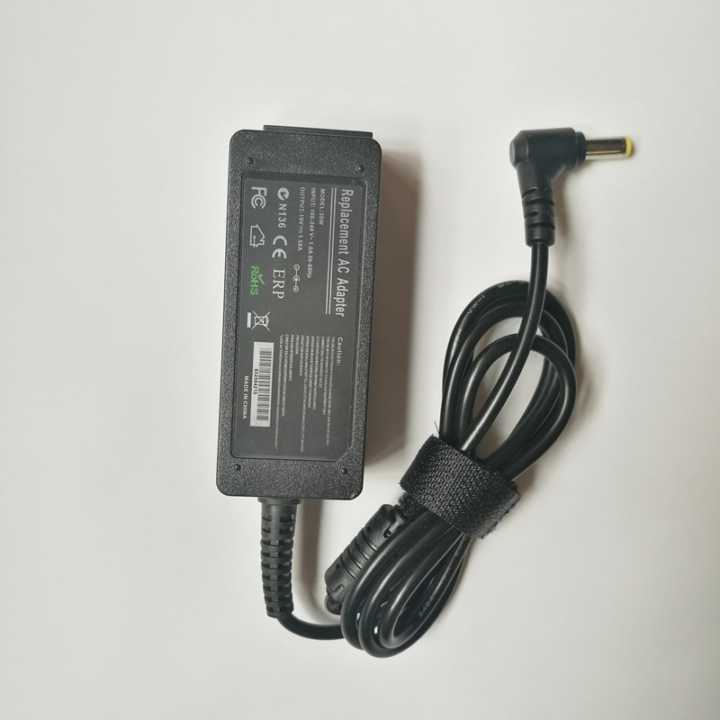 

19V 1.58A 5.5*1.7mm AC Adapter Laptop Charger for Acer Aspire One AOA110 AOA150 ZG5 ZA3 NU ZH6 D255E D257 D260 A110 Power Supply