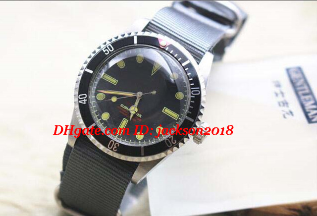 luxury watches mens ss 14060 no date - black dial - black nato strap automatic men's watch watches, Slivery;brown
luxury watches mens ss 14060 no date - black dial - black nato strap automatic men's watch watches, Slivery;brown