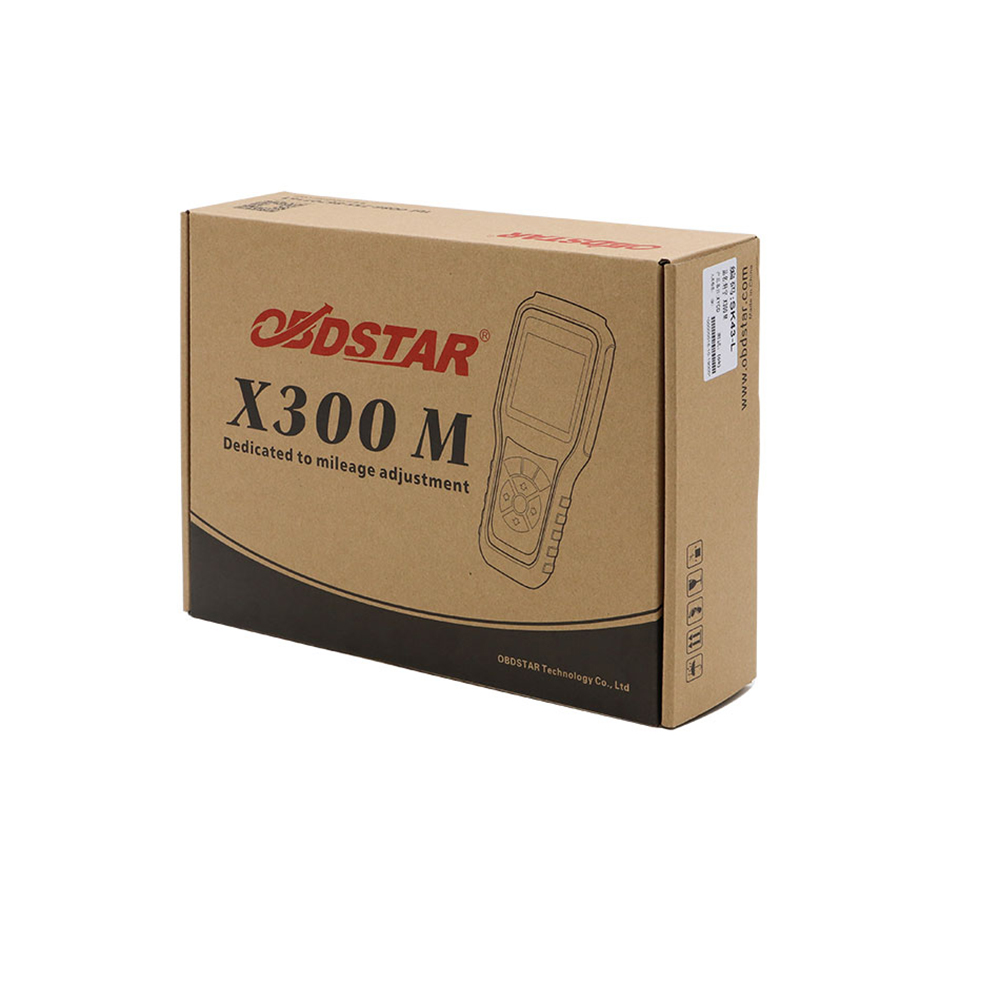 OBDSTAR X300M OBDII Vehicle Odometer Adjustment Function Mileage Correction Diagnose Tool Update Online By TF Card