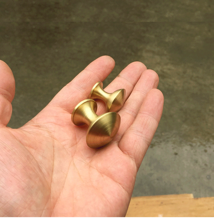 4pics solid simple drawer knob furniture door handle hardware cabinet wardrobe shoe single hole round cone pull