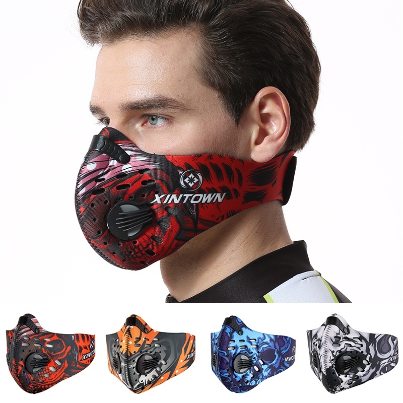 hot sale Outdoor Training Sports Cycling Dust Mask Bike Bicycle Masque Nylon Anti PM2.5 Running Sportswear Maske Bisiklet