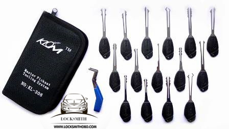 KLOM 15 Piece Wafer Lock Rake Pick Set Superior Quality Lock Picking Kit Locksmith Supplies
KLOM 15 Piece Wafer Lock Rake Pick Set Superior Quality Lock Picking Kit Locksmith Supplies