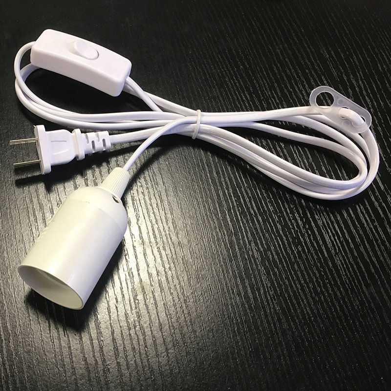 Wholesale 1.8m Lamp Base E27 US Plug Hanging Pendant LED Light Fixture Lamp Bulb Socket Cord Adapter With On/Off Switch Lamp Bases Holder
Wholesale 1.8m Lamp Base E27 US Plug Hanging Pendant LED Light Fixture Lamp Bulb Socket Cord Adapter With On/Off Switch Lamp Bases Holder