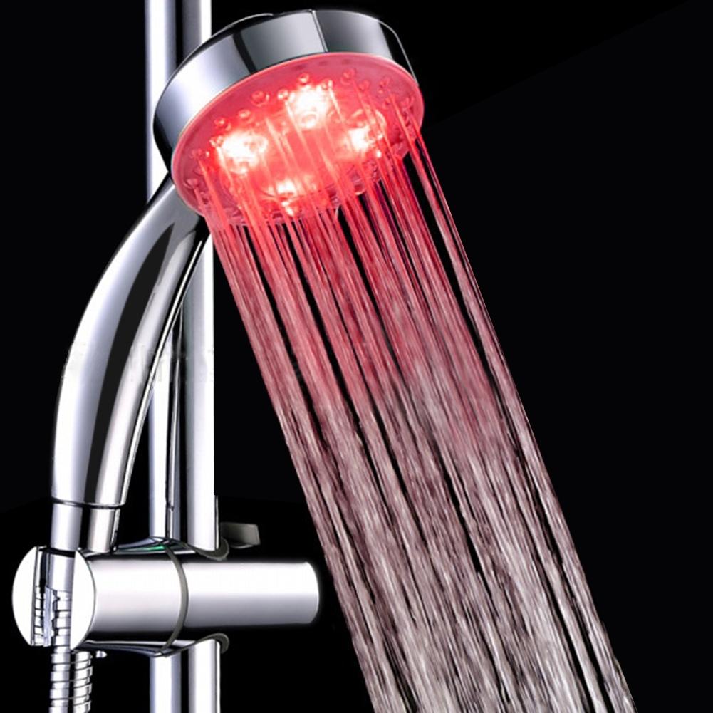 LanLan Colour Changing LED Luminous Shower Head Creative Sprinkler Bathroom Accessories