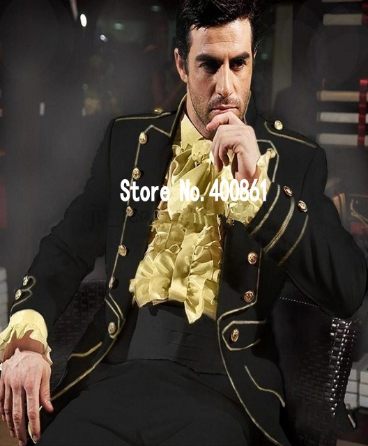 New Arrivals Double Breasted black Groom Tuxedos Groomsmen Best Man Blazer Mens Wedding Suits (Jacket+Pants+Tie) D:81, Same as image
New Arrivals Double Breasted black Groom Tuxedos Groomsmen Best Man Blazer Mens Wedding Suits (Jacket+Pants+Tie) D:81, Same as image