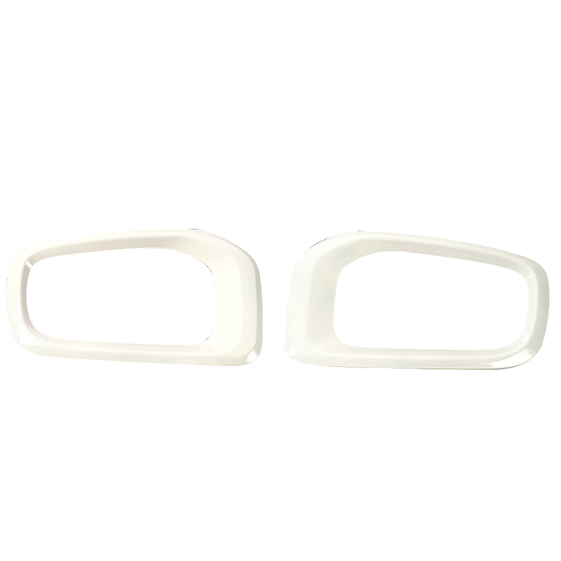 Front Fog Light Frame Cover ABS Decoration Cover For Jeep Renegade 20162018 Car Stickers Exterior Accessories