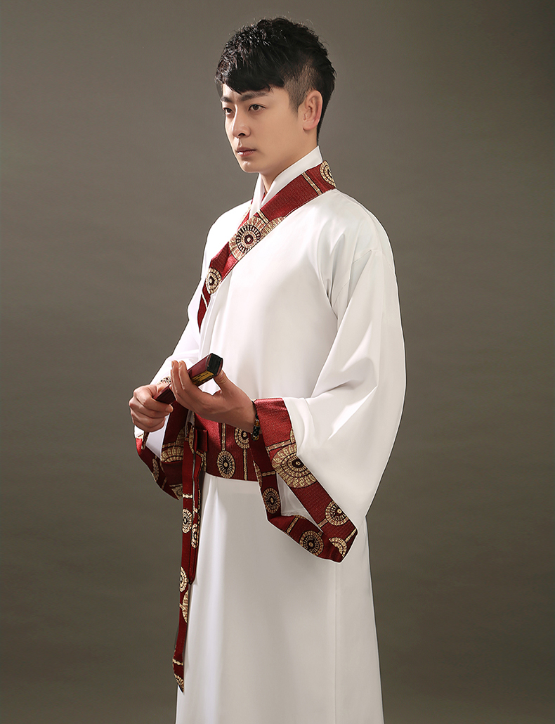 Ancient Chinese official uniform man modified costume Hanfu scholar lay clothes Boy Robe Dance Folk Costume Cosplay Novelty & Special Use