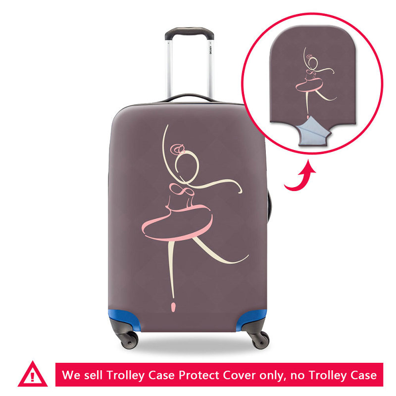 Cute Ballet Girl Printing Luggage Suitcase Protective Cover For 18 20 22 24 26 28 30 Inch Trolley Case Ladies New Stylish Travel Accessories
Cute Ballet Girl Printing Luggage Suitcase Protective Cover For 18 20 22 24 26 28 30 Inch Trolley Case Ladies New Stylish Travel Accessories