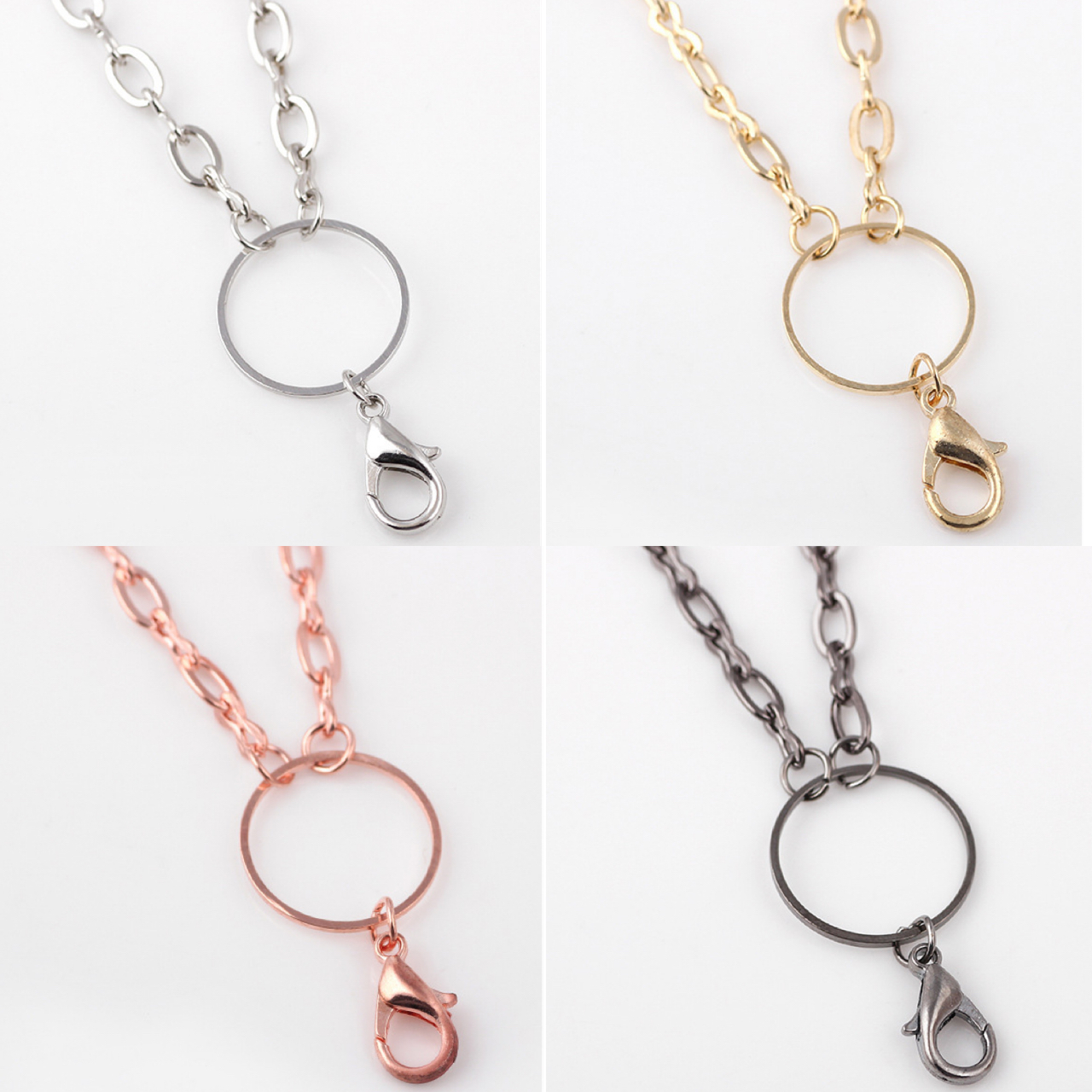 Free Shipping Newest DIY Jewelry Necklace Chains Gold Silver Rose Gold Gun Black Link Chain for Glass Living Memory Floating Locket
Free Shipping Newest DIY Jewelry Necklace Chains Gold Silver Rose Gold Gun Black Link Chain for Glass Living Memory Floating Locket