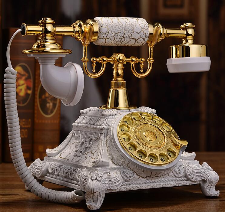 European antique rotary telephone retro home landline creative phone garden fashion antique telephone