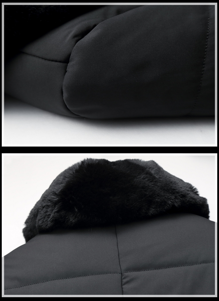 LONMMY 6XL 7XL Winter jacket men casual Parkas Fur collar Cotton clothing Warm mens jackets and coats Long style 2018 Autumn C18111201