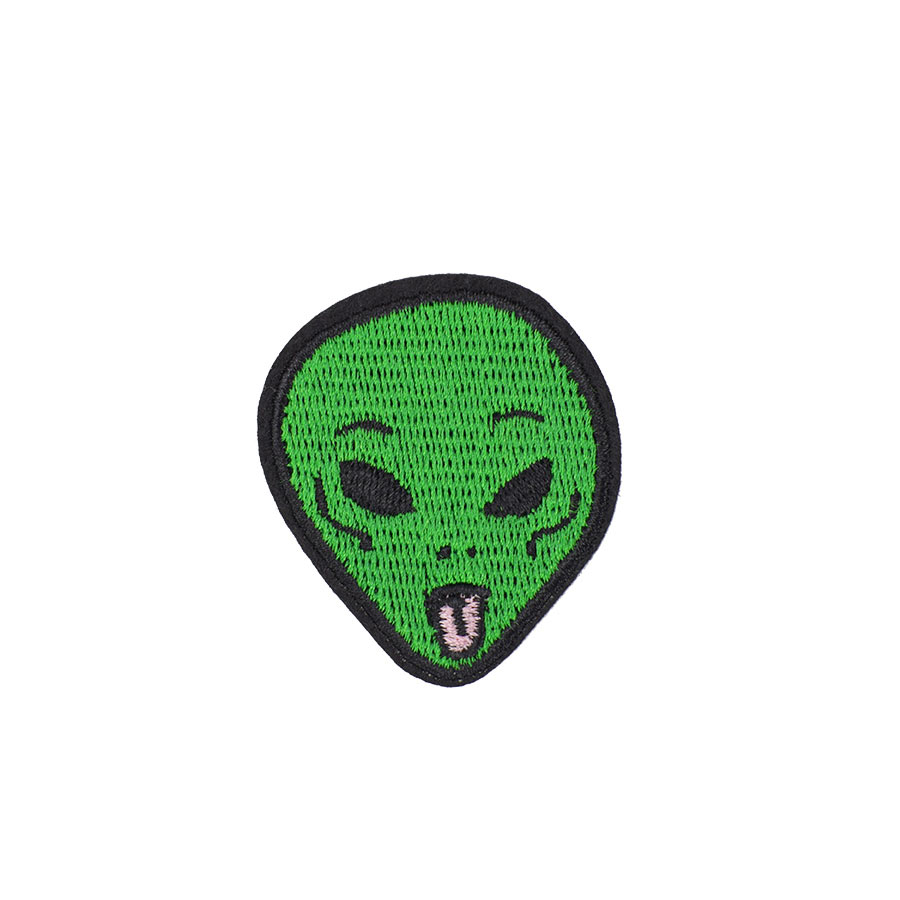 10PCS Saucer-man Embroidered Patches for Clothing Iron on Transfer Applique Patch for Dress Bags DIY Sew on Embroidery Badge, Black
10PCS Saucer-man Embroidered Patches for Clothing Iron on Transfer Applique Patch for Dress Bags DIY Sew on Embroidery Badge, Black