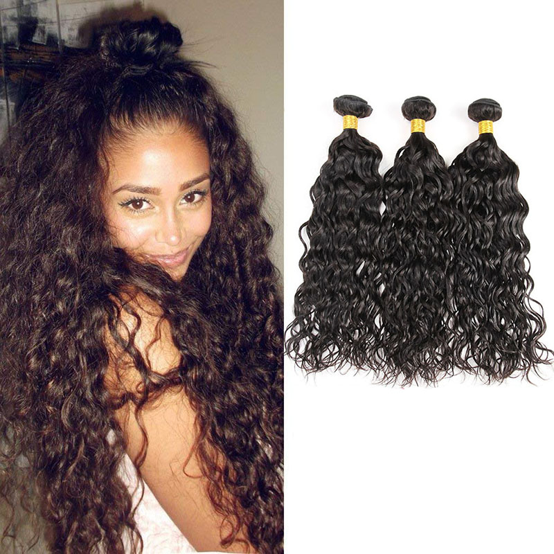 Indian Raw Virgin Human Hair 3 Bundles Hair Extensions Water Wave Natural Black Three Pieces Weet And Wavy 8-28inch, Natural color
Indian Raw Virgin Human Hair 3 Bundles Hair Extensions Water Wave Natural Black Three Pieces Weet And Wavy 8-28inch, Natural color