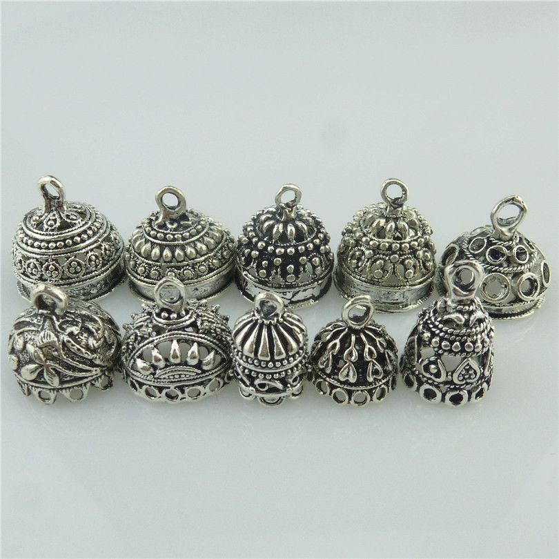 Free shipping 10X Mix Vintage Leaves Flower Heart Round Beads Cap Filigree Pendant Tassel End
Free shipping 10X Mix Vintage Leaves Flower Heart Round Beads Cap Filigree Pendant Tassel End