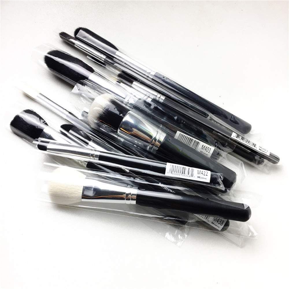 MO 11-Pcs Makeup Brushes Set (M104 M401 M422 M438 M439 M500 M503 M505 M508 M511 M523) Quality Beauty Cosmetics Brush Blender Tools