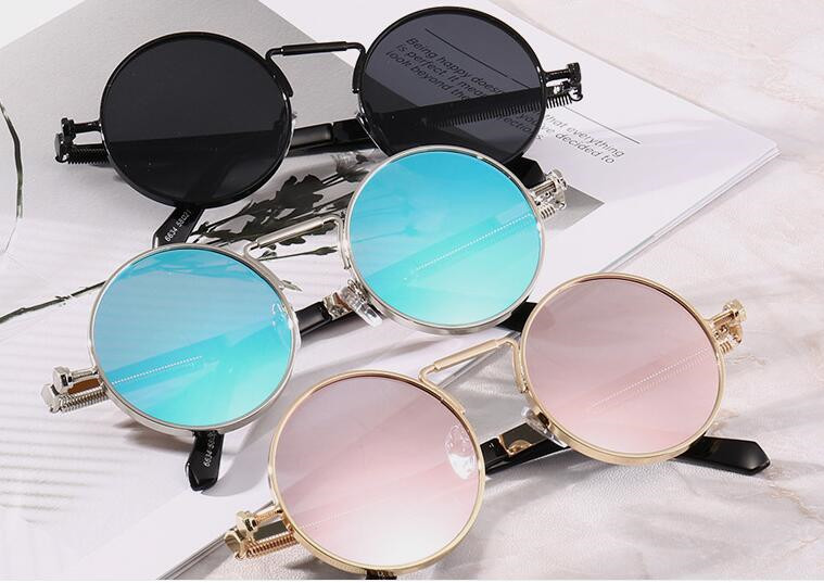 Steampunk vintage sunglasses creative personality round frame sunglasses new fashion sunglasses
Steampunk vintage sunglasses creative personality round frame sunglasses new fashion sunglasses