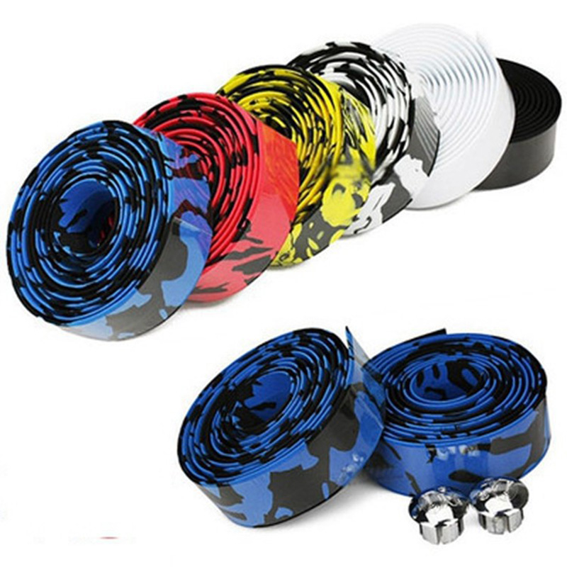 New Cycling Non-slip Handle Belt Bike Bicycle Sponge Handlebar Tape Wrap With 2 Bar Plug Handle Bar Tape for Sale
New Cycling Non-slip Handle Belt Bike Bicycle Sponge Handlebar Tape Wrap With 2 Bar Plug Handle Bar Tape for Sale