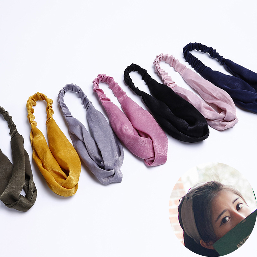 Cute Lolita Headband Elastic Band Solid Color Cross Hairband Headwear Twist Knot Hair Band Yoga Makeup Headpiece Turban Hair Accessories
Cute Lolita Headband Elastic Band Solid Color Cross Hairband Headwear Twist Knot Hair Band Yoga Makeup Headpiece Turban Hair Accessories