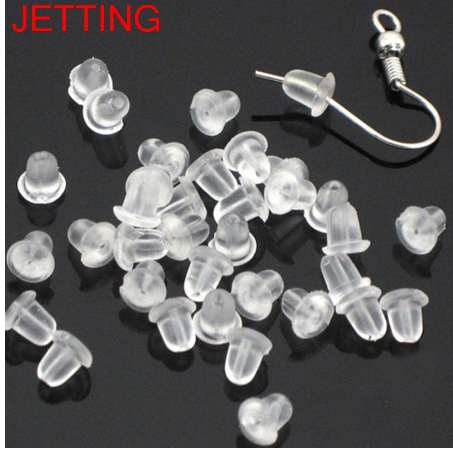 JETTING 50/100 Pcs Rubber Clear Soft Earring Back Hook Bullet Safety Earring Stopper Earnut Women Jewelry Accessories
JETTING 50/100 Pcs Rubber Clear Soft Earring Back Hook Bullet Safety Earring Stopper Earnut Women Jewelry Accessories