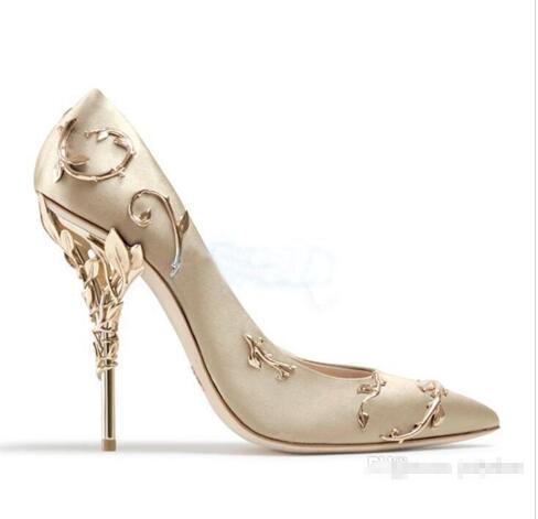 Ornate metal Filigree Leaf decor Women Pumps Multi-Colors elegent Women Shoes Stiletto high heel bridal Wedding Summer Shoes
Ornate metal Filigree Leaf decor Women Pumps Multi-Colors elegent Women Shoes Stiletto high heel bridal Wedding Summer Shoes